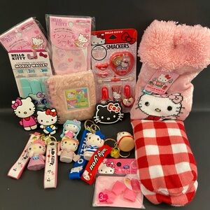 Hello Kitty Pink and Red Cozy Collection